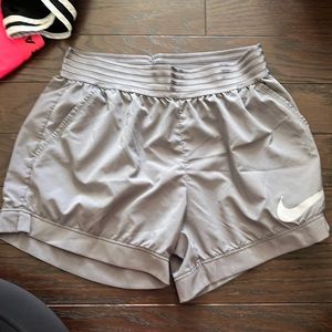 Nike grey shorts size small
